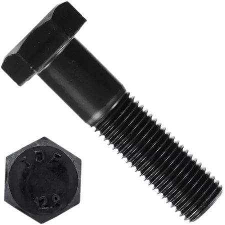 Болт DIN 931 кл.пр. 12.9 оксидированный M6х90 мм, 5 шт.
