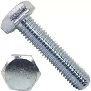 Болт DIN 933 кл.пр. 10.9 оцинкованный М12х60 мм, 10 шт.
