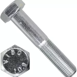 Болт DIN 960 кл.пр. 10.9 оцинкованный М16х1,5х90 мм, 10 шт.