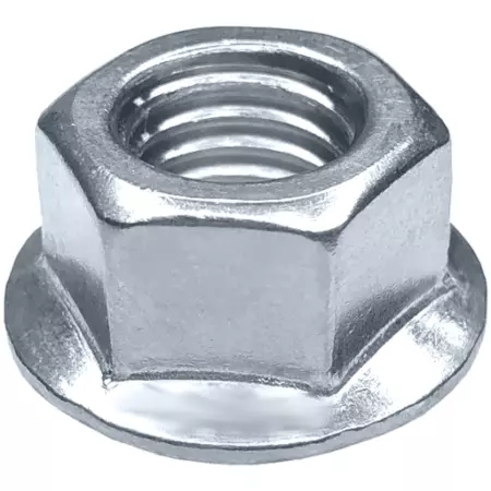 Гайка с фланцем DIN 6923 кл.пр. 8 оцинкованная M6