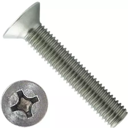 Винт DIN 965 оцинкованный M3*16