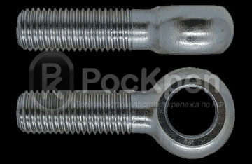 Болт DIN  444 B M  6x 90 оцинк П/Р / ~ ГОСТ 3033-79  (25)